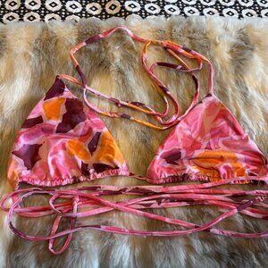 Inamorata Las Olas Top in Pink Mosaic, Medium